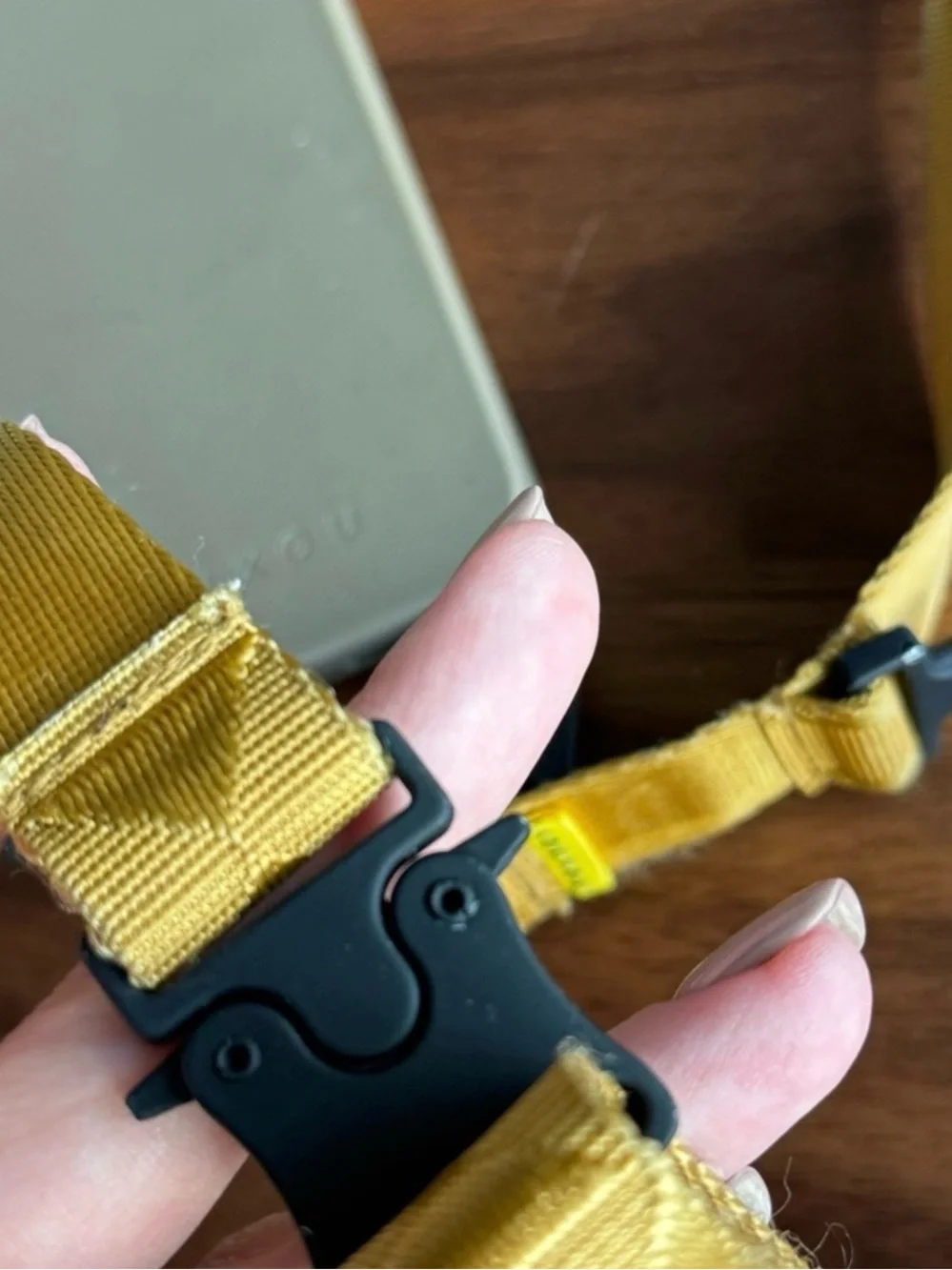 Yellow Phone Case with Detachable Strap 12 Pro max IPhone